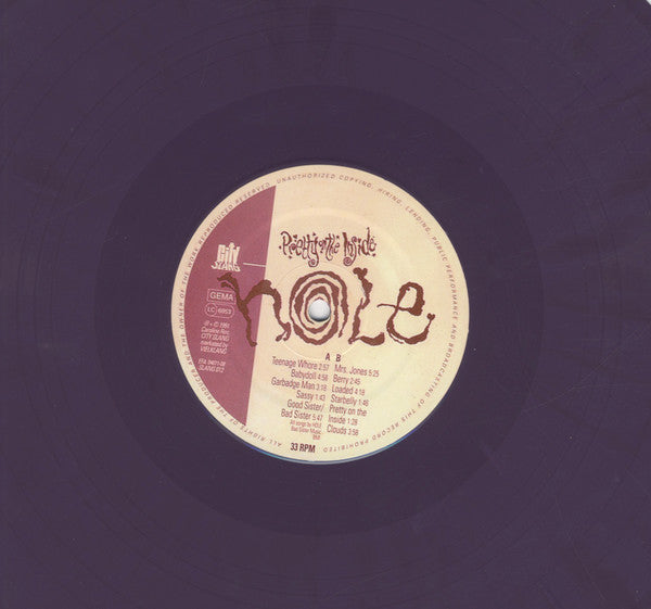 Hole "Pretty On The Inside" (rare purple colored)