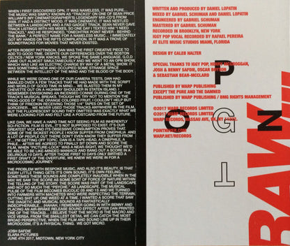 Oneohtrix Point Never "Good Time... Raw" (Kassette)