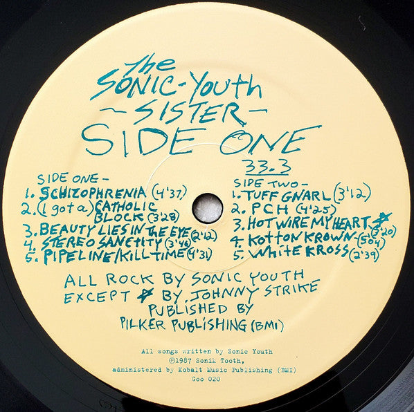 Sonic Youth "Sister"