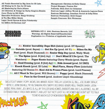 Mac Miller "K.I.D.S. (Kickin Incredibly Dope Shit)"