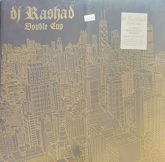 DJ Rashad – Double Cup (2xLP, Gold Vinyl, Limited Edition)