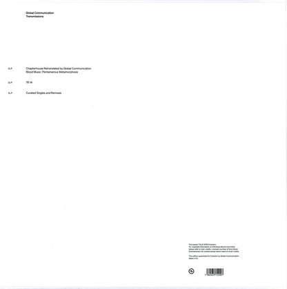Global Communication "Transmissions" (7LP-Deluxe Box)