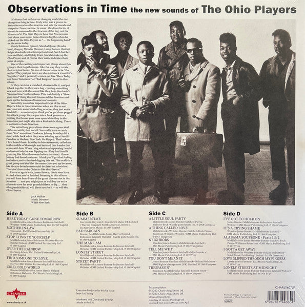 Ohio Players "Observations in Time" (colored green)