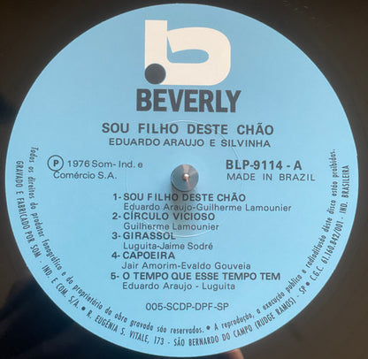 Eduardo Araujo, Silvinha Araújo "Sou Filho Dêsse Chão"