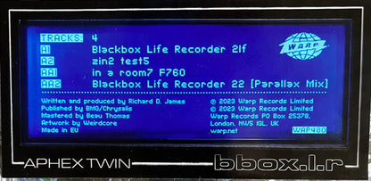 Aphex Twin "Blackbox Life Recorder 21f / In A Room7 F760"