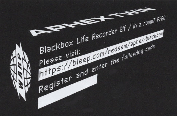 Aphex Twin "Blackbox Life Recorder 21f / In A Room7 F760"