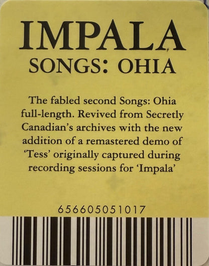 Songs Ohia "Impala" (ReIssue)