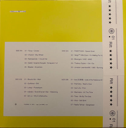 Various Artists "Rift One" Year0001 Records