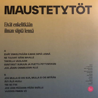 Maustetytöt "Eivät Enkelitkään Ilman Siipiä Lennä"