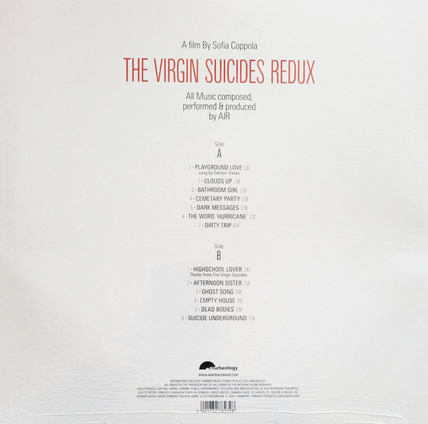 AIR "The Virgin Suicides Redux" (New Analog Mix)