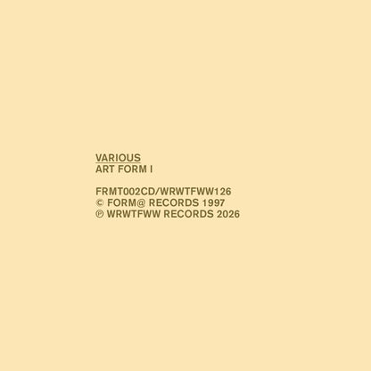 Various Artists "Art Form 1"