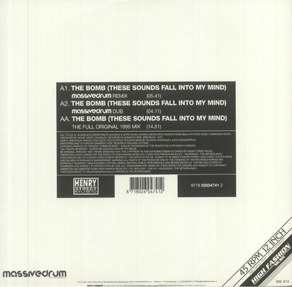 Kenny "Dope"* Presents The Bucketheads The Bomb! (These Sounds Fall Into My Mind) (Massivedrum Remix)