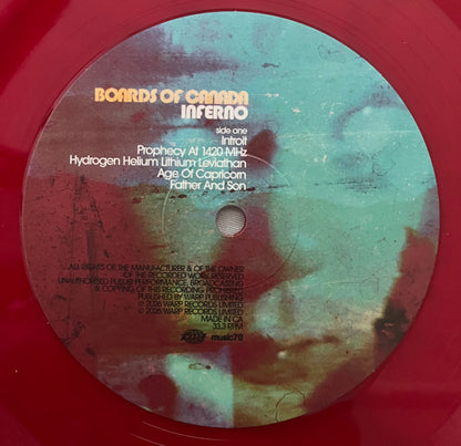 Boards Of Canada "Inferno" (limited)