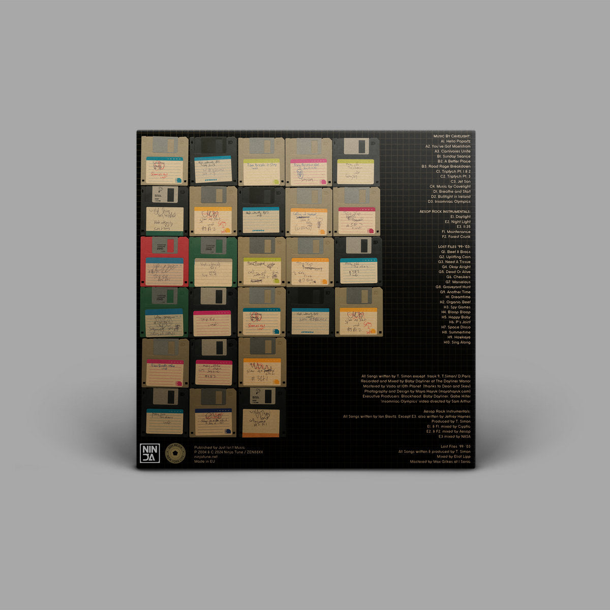 Blockhead "Music by Cavelight" (4LP-Deluxe / ReIssue)