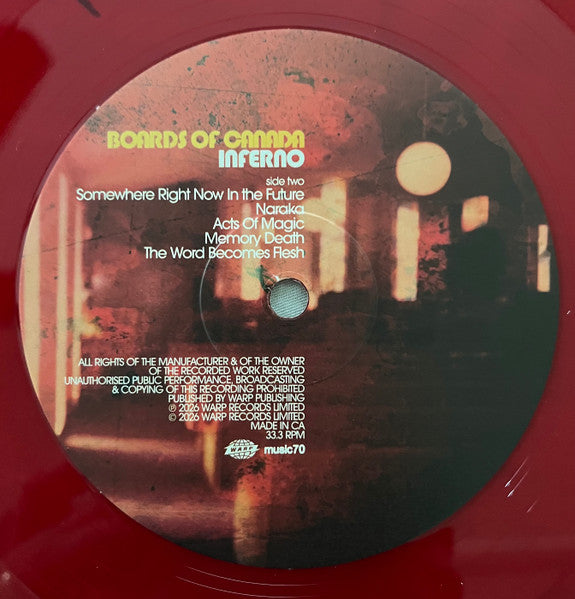 Boards Of Canada "Inferno" (limited)