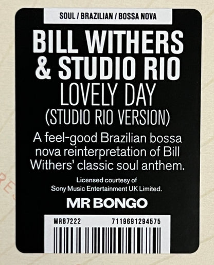Bill Withers & Studio Rio "Lovely Day" (Studio Rio Version)