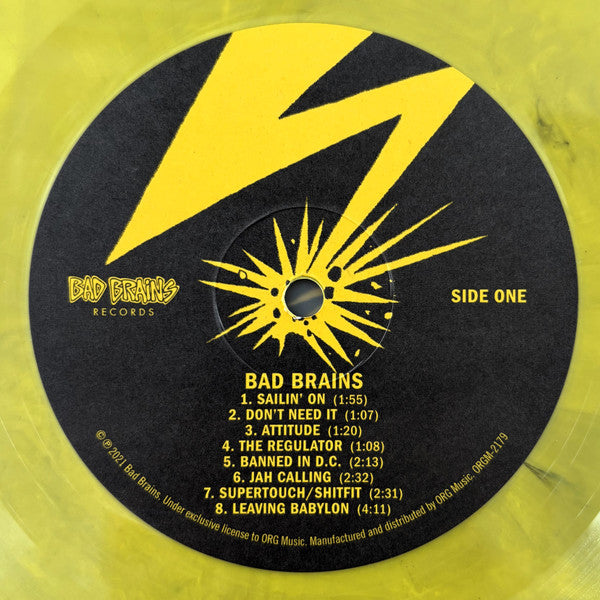 Bad Brains "Bad Brains" (Banana Peel Yellow)