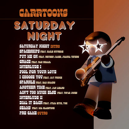 Carrtoons "Saturday Night" (gold vinyl)