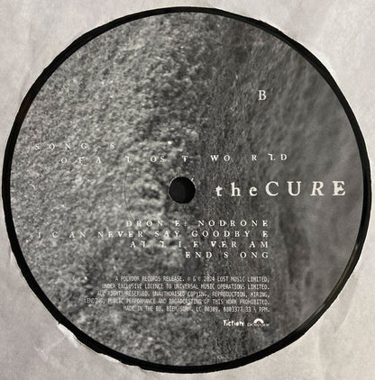 The Cure "Songs Of A Lost World"