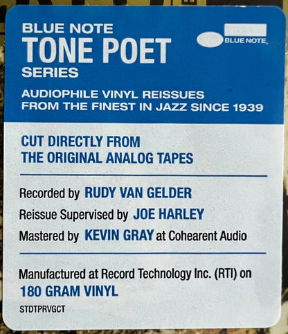 Donald Byrd "At The Half Note Cafe Volume 1" (Tone Poet Series)