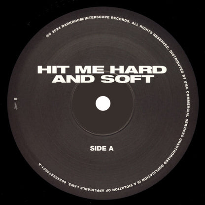 Billie Eilish "Hit Me Hard And Soft" (Black Vinyl)