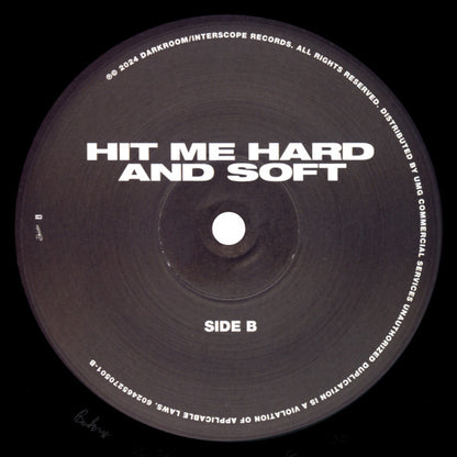 Billie Eilish "Hit Me Hard And Soft" (Black Vinyl)