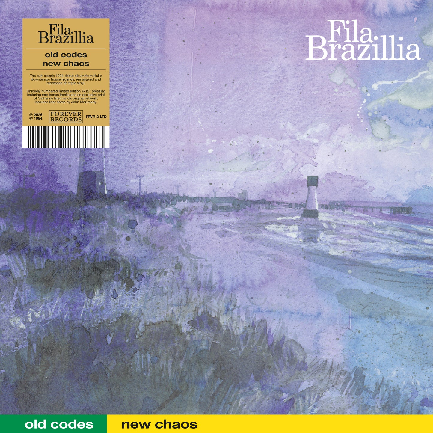 Fila Brazillia "Old Codes New Chaos" (4LP Ltd Edition + insert)