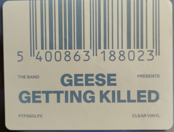 GEESE "Getting Killed" (Clear Vinyl)
