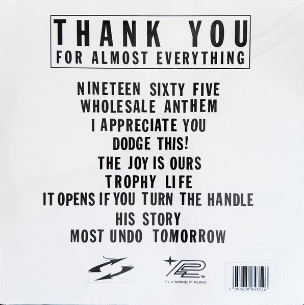 Headache "Thank You For Almost Everything"