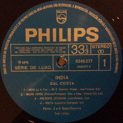 Gal Costa "INDIA"