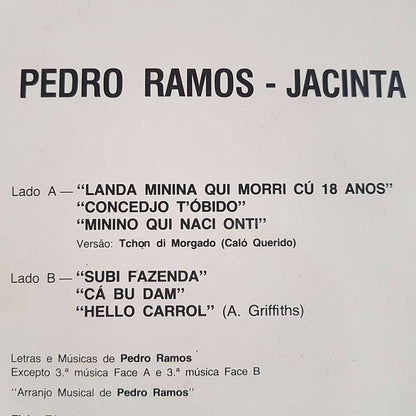 Jacinta Sanches / Pedro Ramos