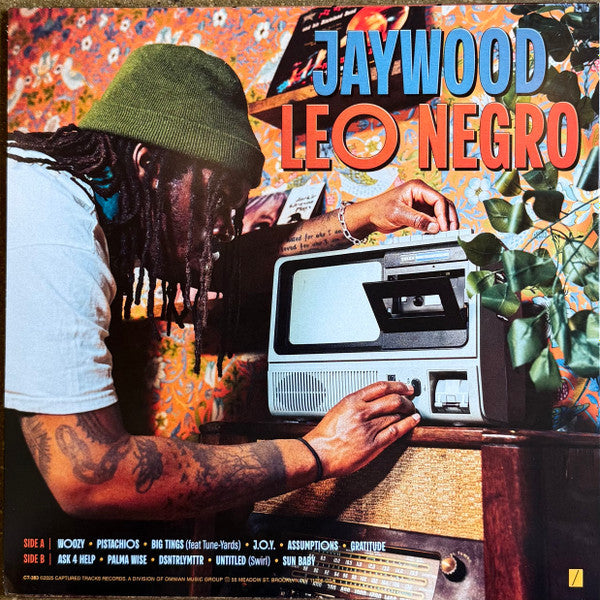 Jay Wood "Leo Negro" (Woozy Blue Vinyl)