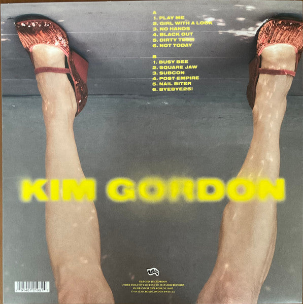 Kim Gordon "Play Me" (limited)