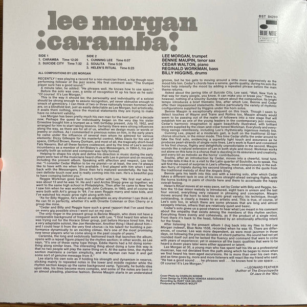 Lee Morgan "Caramba"(Tone Poet Series)