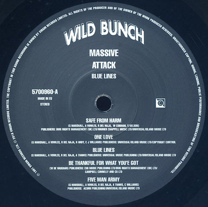 Massive Attack "Blue Lines" (Debut Album)