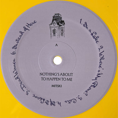 MITSKI "Nothing's about to happen to me" (tansy yellow vinyl)