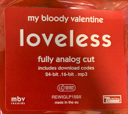 My Bloody Valentine "Loveless" (ReIssue/Deluxe/Gatefold)