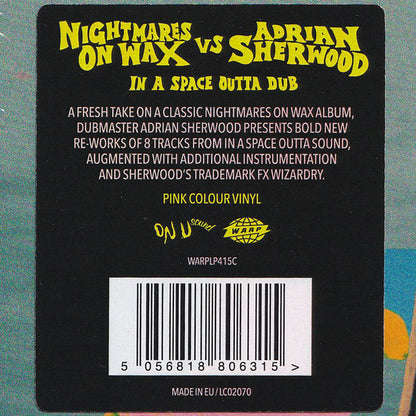 Nightmares On Wax vs Adrian Sherwood "In A Space Outta Dub" (lyserød vinyl)