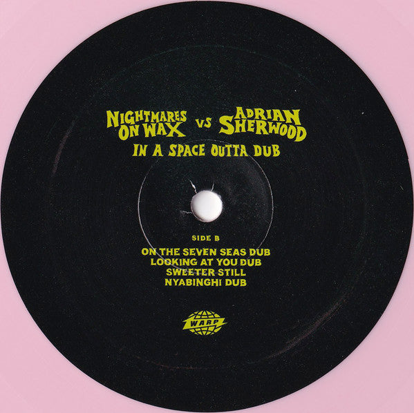 Nightmares On Wax vs Adrian Sherwood "In A Space Outta Dub" (pink vinyl)