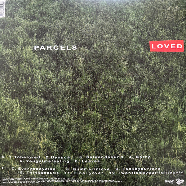 Parcels "Loved" (transparent blue)