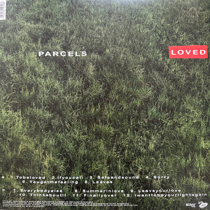 Parcels "Loved" (transparent blå)