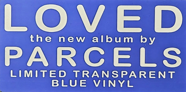 Parcels "Loved" (transparent blue)
