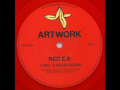 ARTWORK "RED E.P." (2025 Repress / colored)