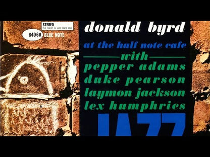 Donald Byrd "At The Half Note Cafe Volume 1" (Tone Poet Series)