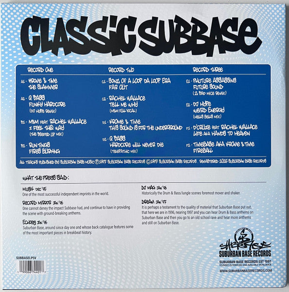 Various Artists "Classic Subbase"