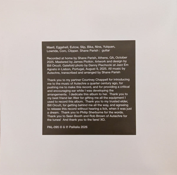 Shane Parish "Autechre Guitar"