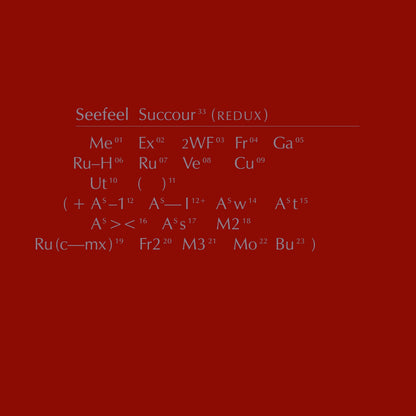 Seefeel "Succour (Redux)" (3LP)