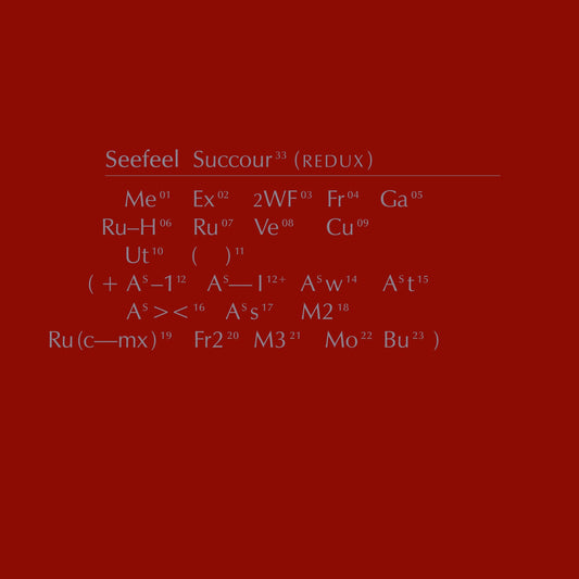 Seefeel "Succour (Redux)" (3LP)