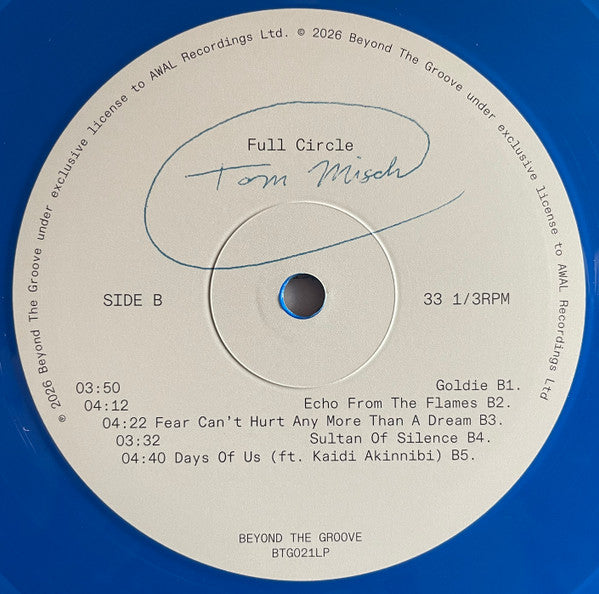 Tom Misch "Full Circle" (Ocean Blue Vinyl)