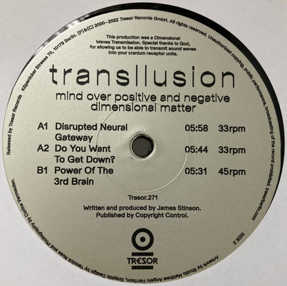Transllusion (Drexciya) "Mind Over Positive And Negative Dimensional Matter"